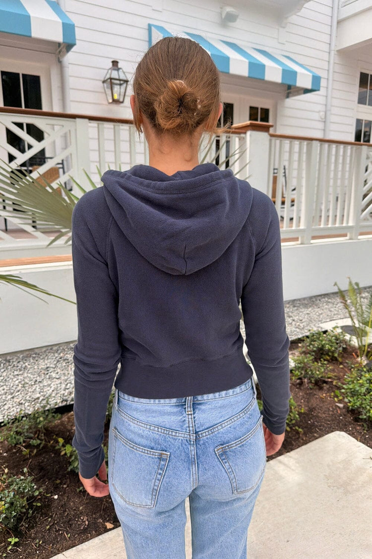 Brandy Melville Top Pick | Crystal Cropped Hoodie