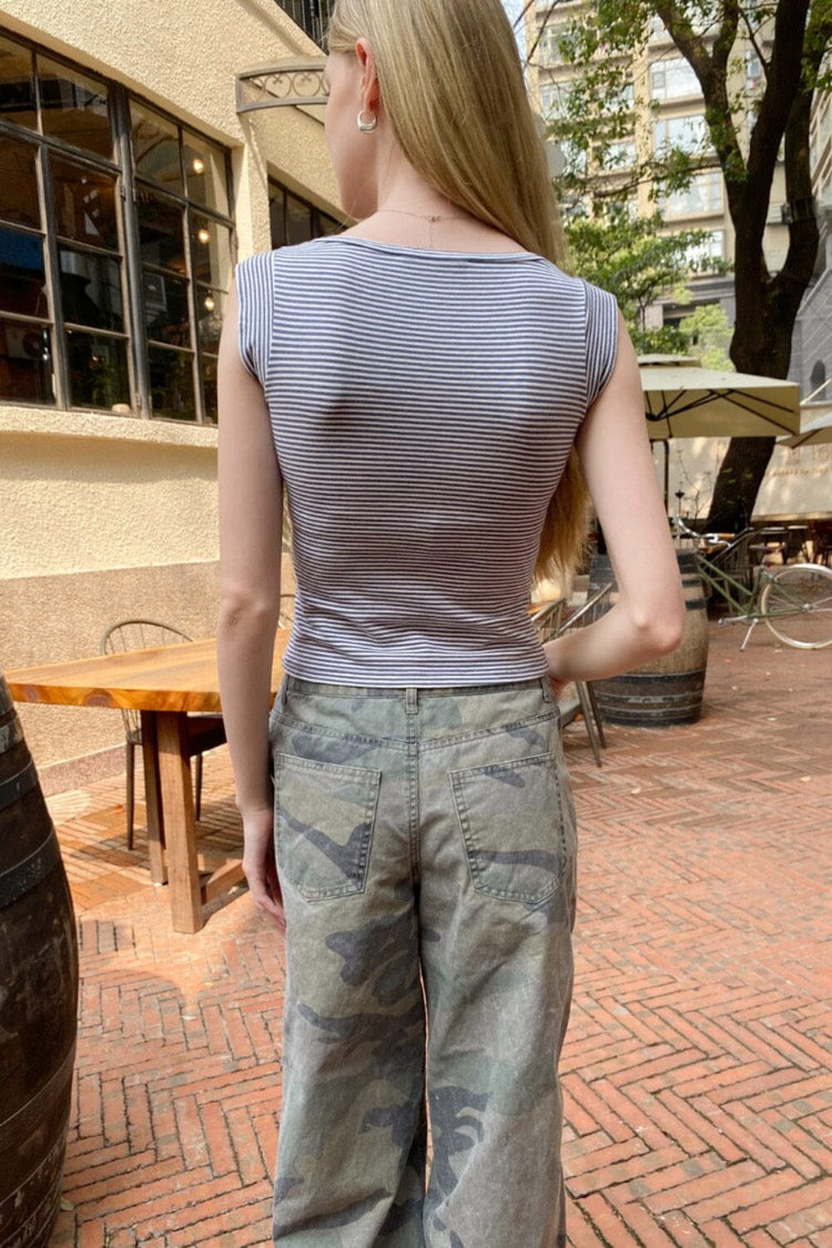 Brandy Melville Everyday | Amara Striped Top