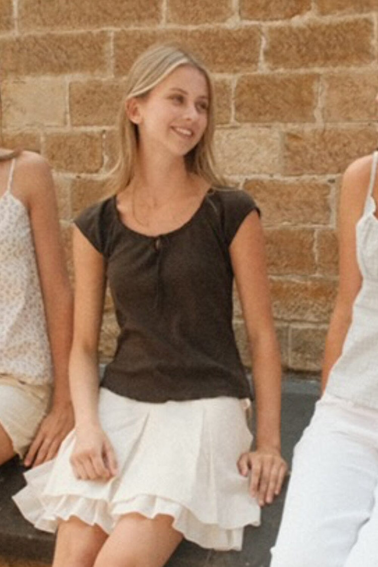 Brandy Melville Special Offer | Noa Eyelet Top