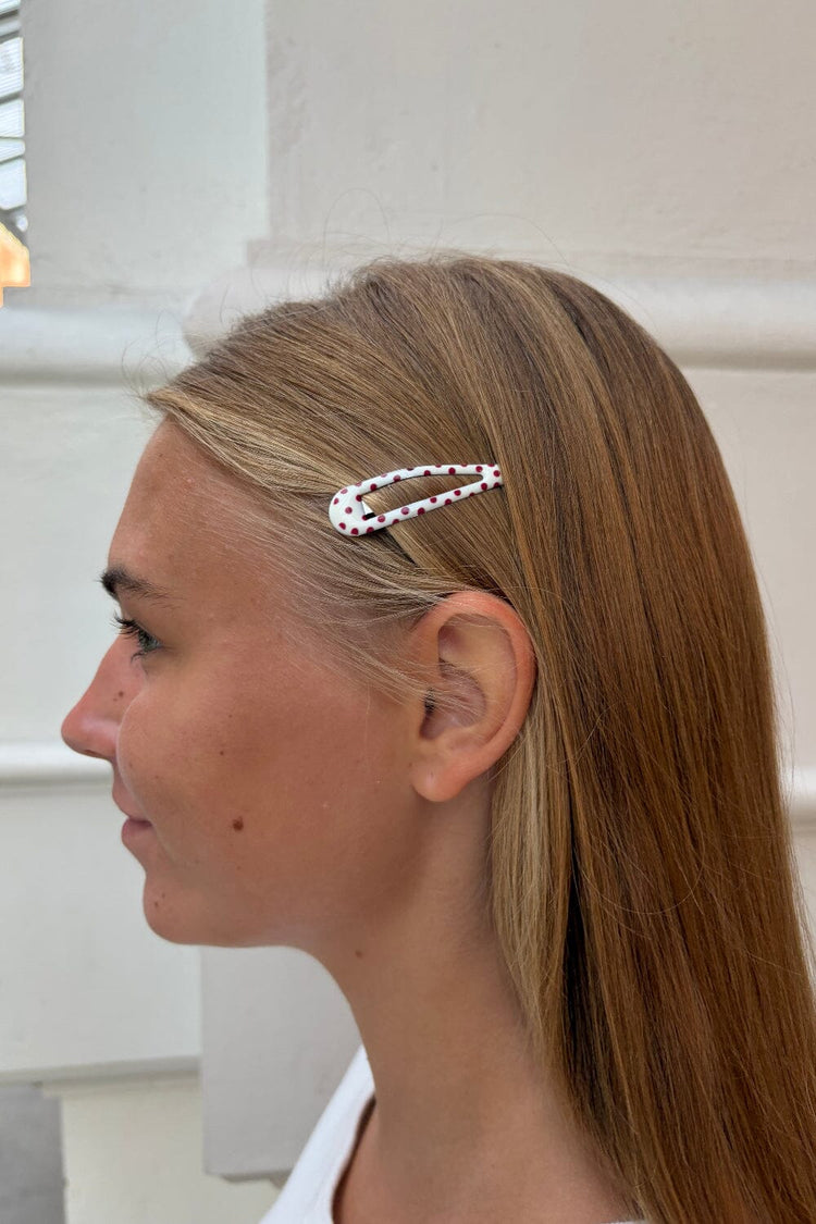 Brandy Melville Essential | Polka Dot Hair Clips
