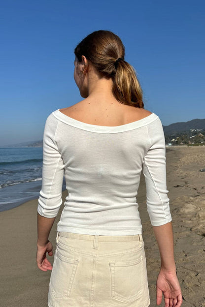 Brandy Melville Discount | Camila Off The Shoulder Top