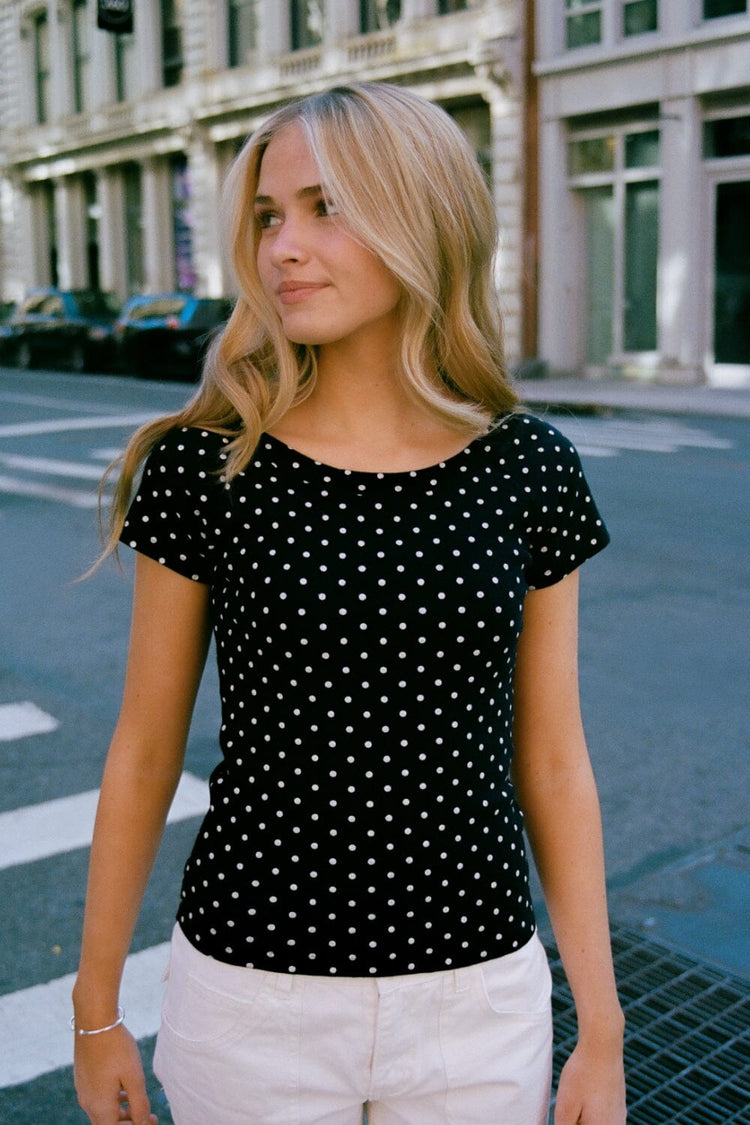 Brandy Melville Deals | Ginny Polka Dot Top