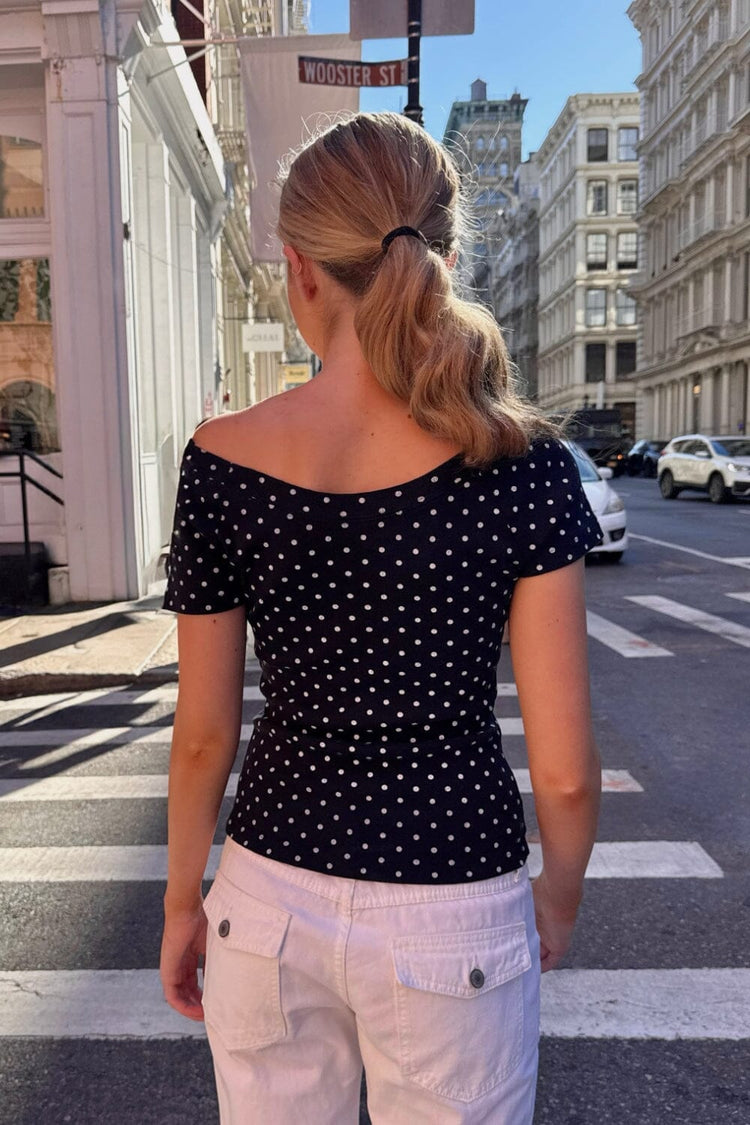Brandy Melville Deals | Ginny Polka Dot Top