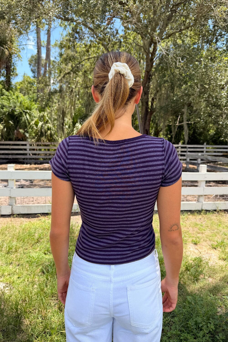 Brandy Melville Special Offer | Ashlyn Stripe Top