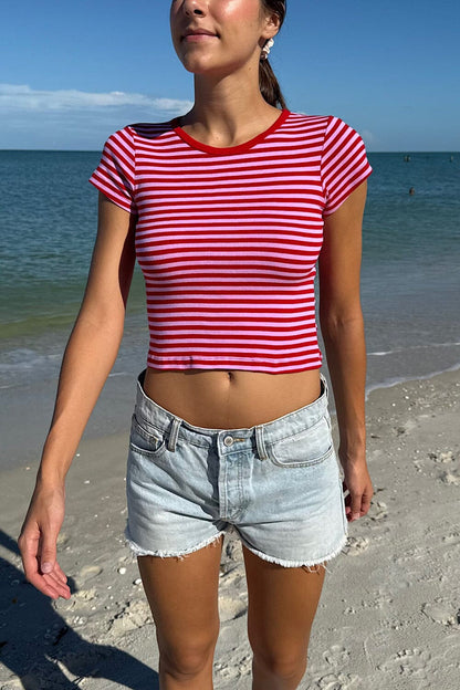 Brandy Melville Trending | Ashlyn Stripe Top