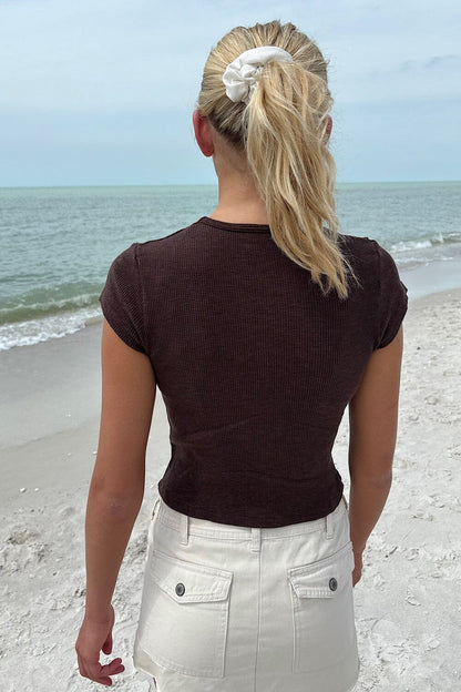 Brandy Melville Premium | Ashlyn Thermal Top