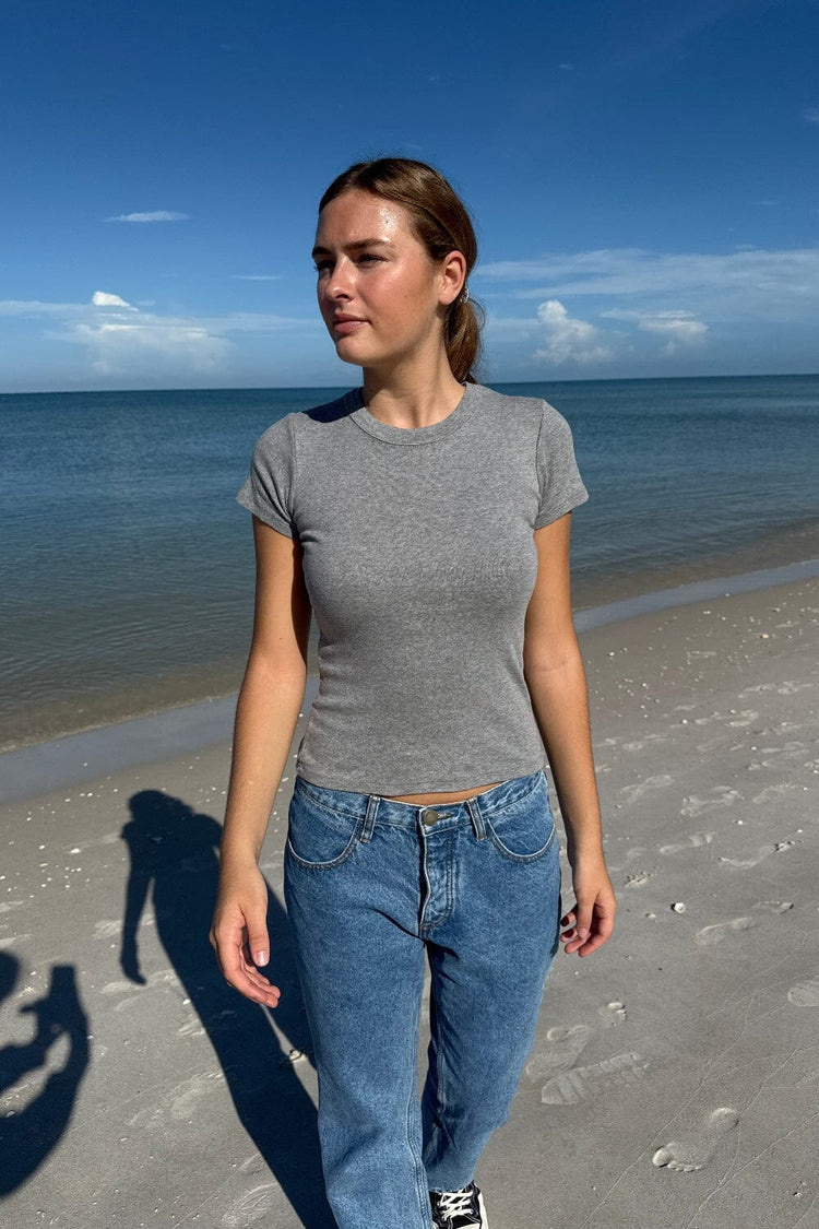 Brandy Melville Discount | Hailie Basic Top