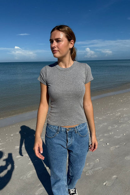 Brandy Melville Discount | Hailie Basic Top