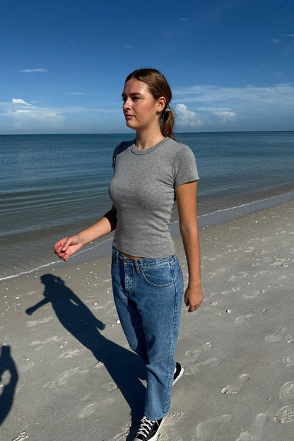 Brandy Melville Discount | Hailie Basic Top