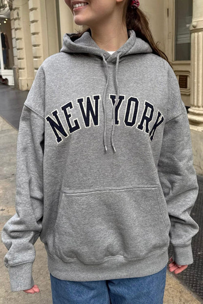 Brandy Melville Hot Sale | Christy New York Hoodie