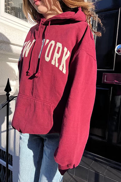 Brandy Melville Latest | Christy New York Hoodie