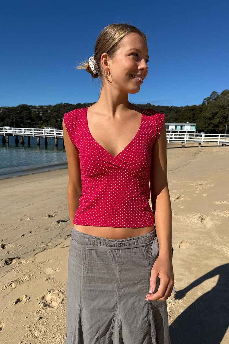 Brandy Melville Customer Favorite | Amara Polka Dots Tank
