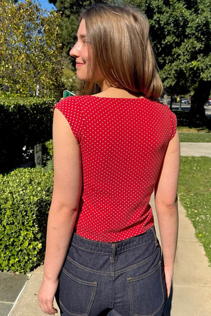 Brandy Melville Customer Favorite | Amara Polka Dots Tank