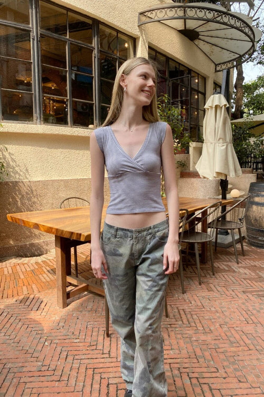 Brandy Melville Everyday | Amara Striped Top