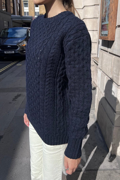 Brandy Melville Smart Buy | Winona Heavy Wool Cable Knit Sweater