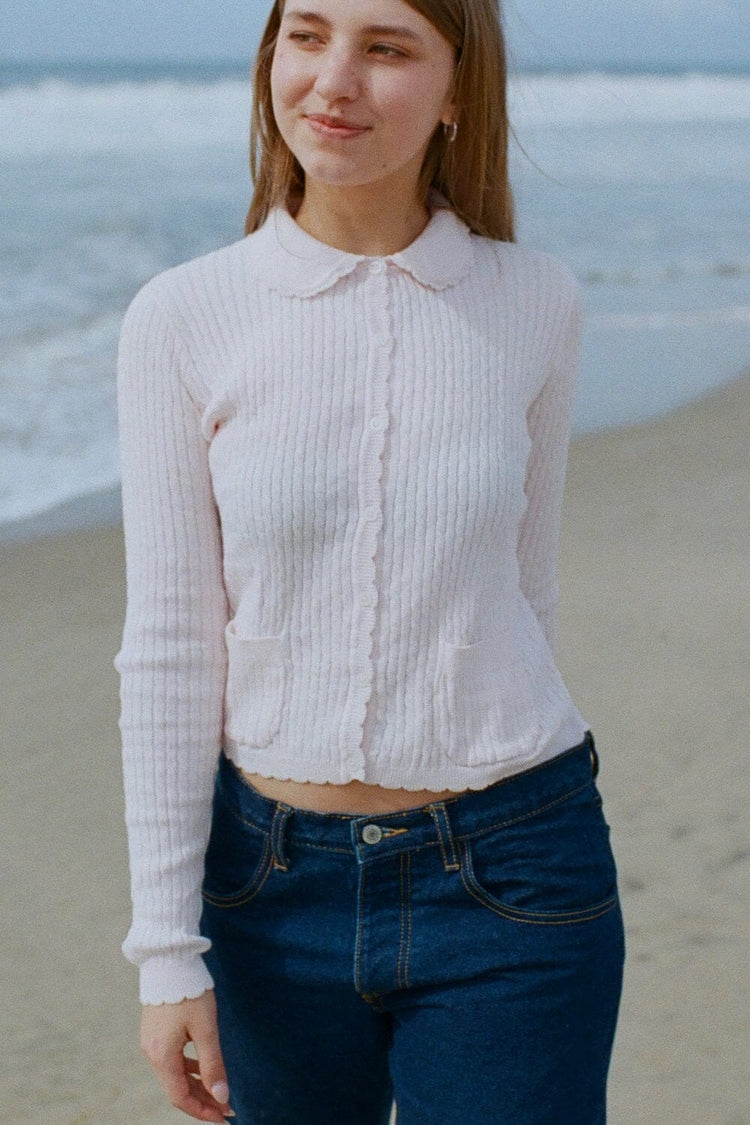 Brandy Melville Great Value | Zoe Cable Knit Cardigan