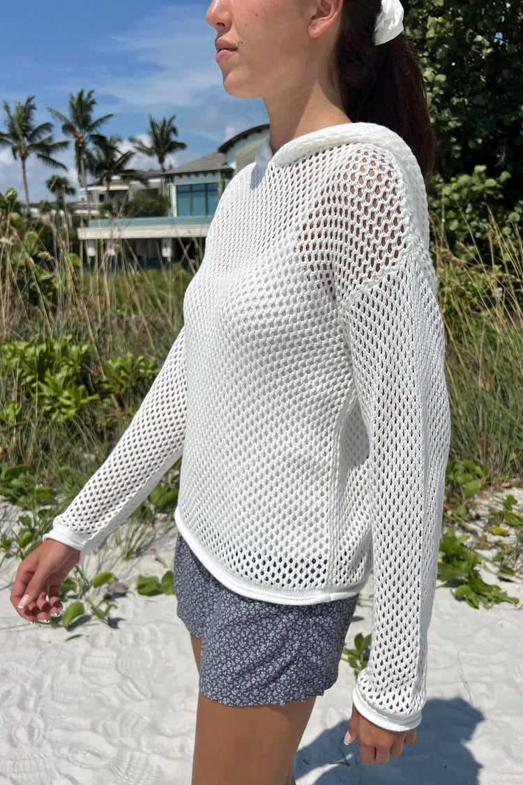 Brandy Melville Featured | Christy Net Hoodie