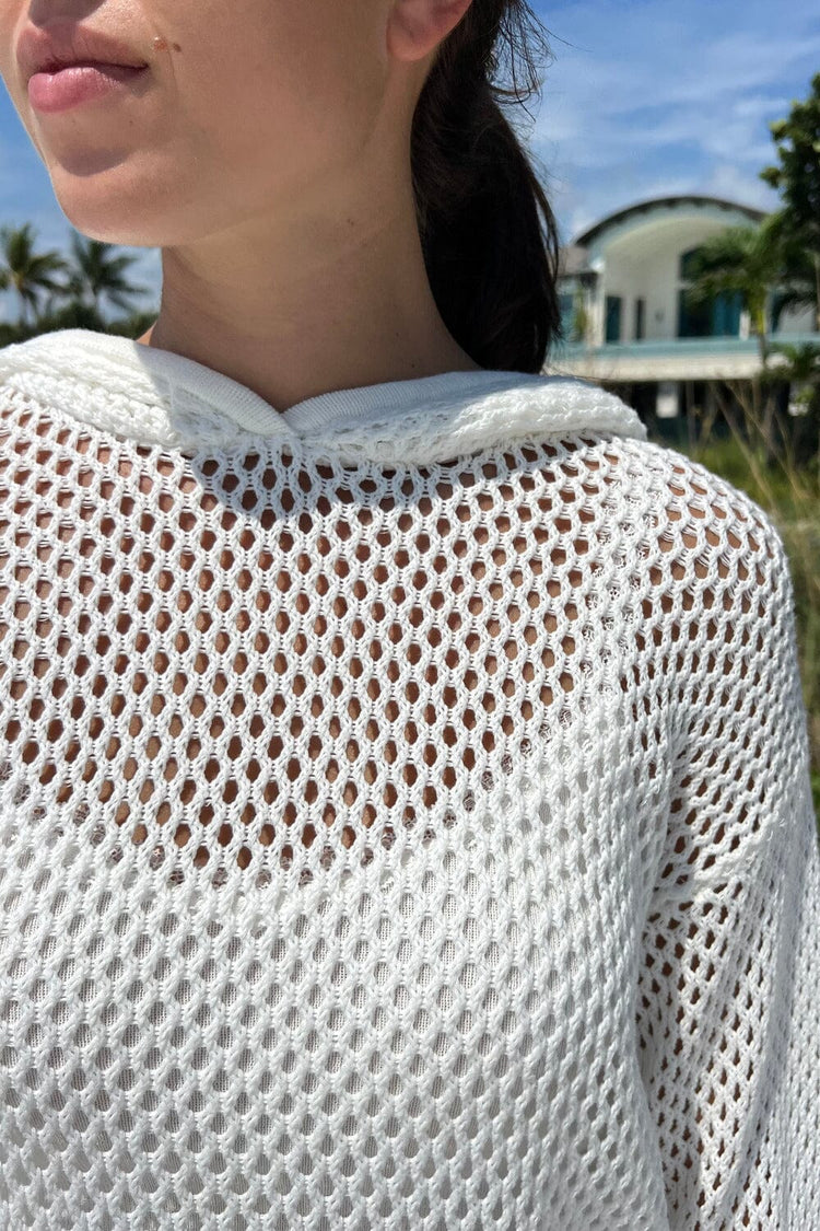 Brandy Melville Featured | Christy Net Hoodie