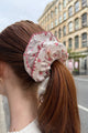 Pink And Steel Blue Floral