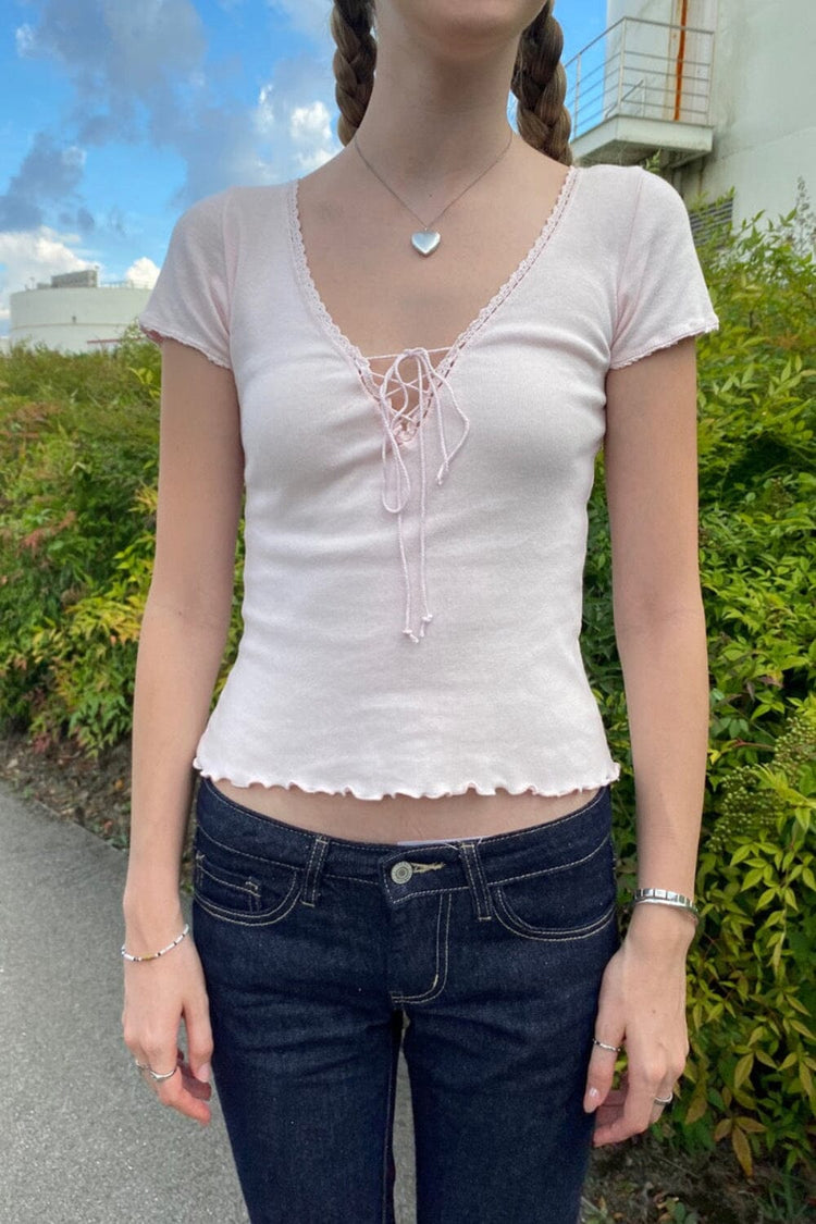 Brandy Melville Hot Sale | Tania Lace Top
