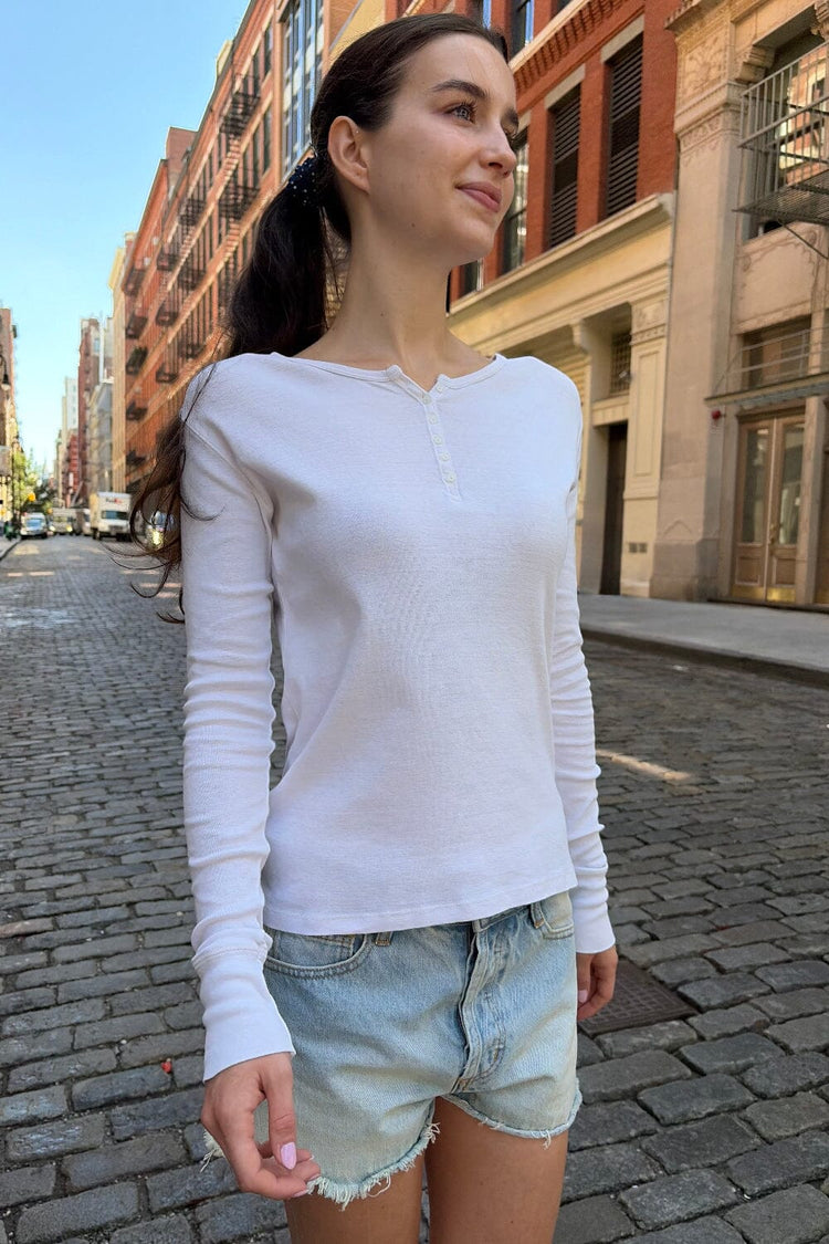 Brandy Melville Signature | Callan Long Sleeve Top