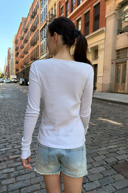 Brandy Melville Signature | Callan Long Sleeve Top