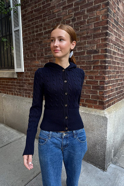 Brandy Melville Value | Aura Cable Knit Cardigan