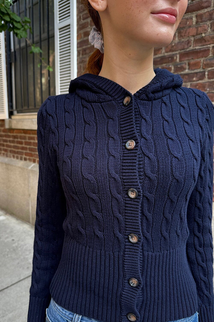 Brandy Melville Value | Aura Cable Knit Cardigan
