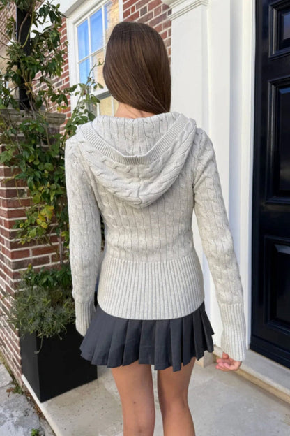 Brandy Melville Value | Aura Cable Knit Cardigan