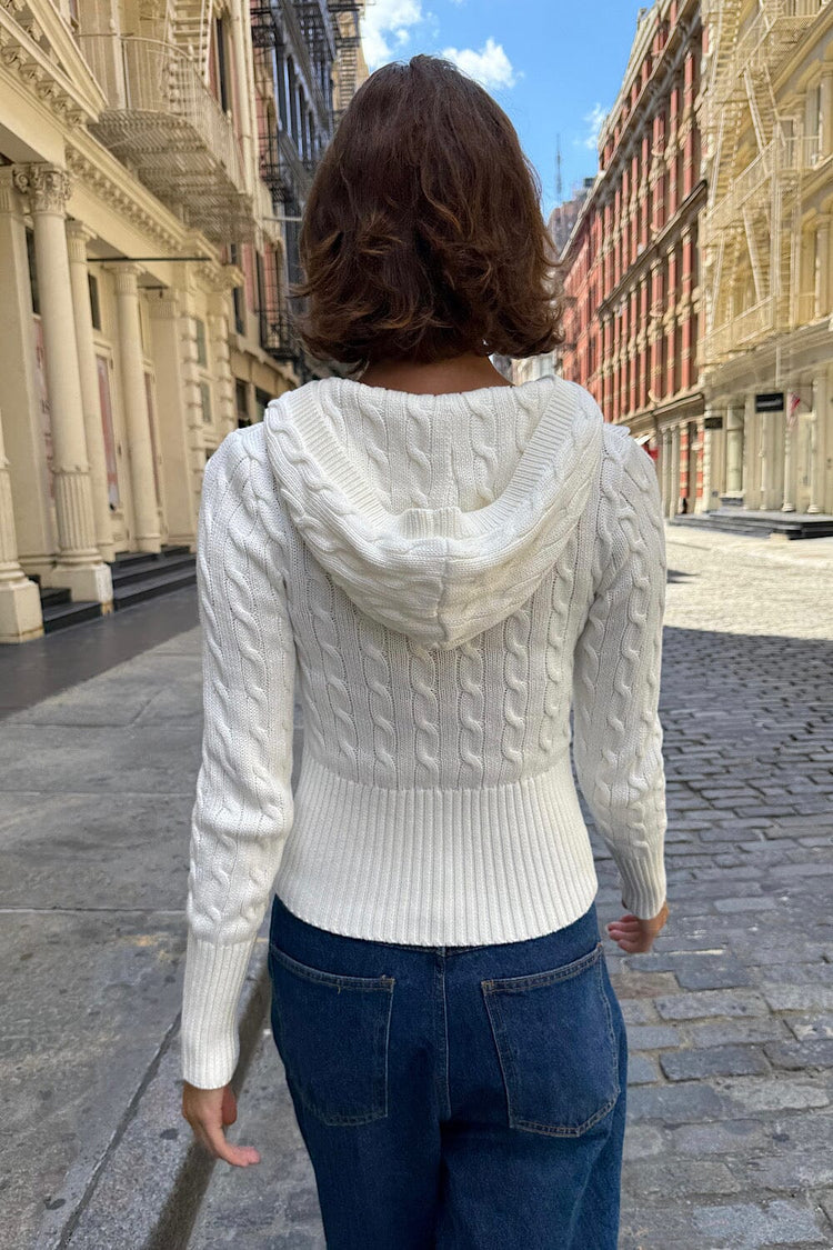 Brandy Melville Value | Aura Cable Knit Cardigan