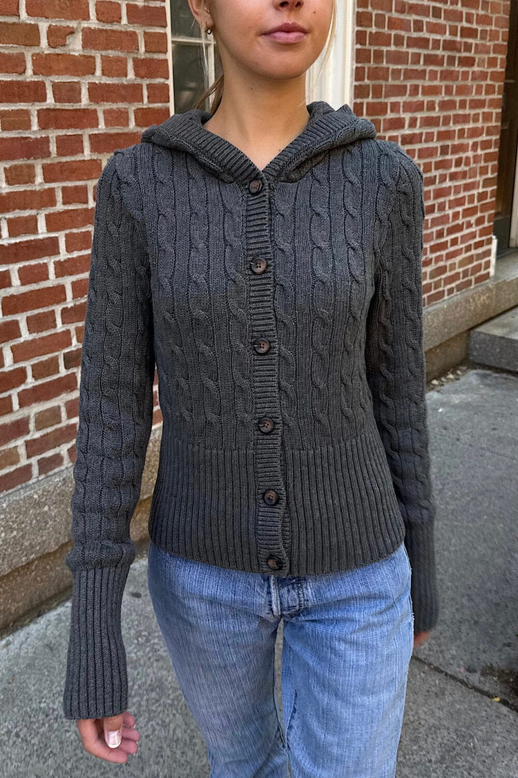 Brandy Melville Value | Aura Cable Knit Cardigan