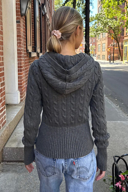 Brandy Melville Value | Aura Cable Knit Cardigan