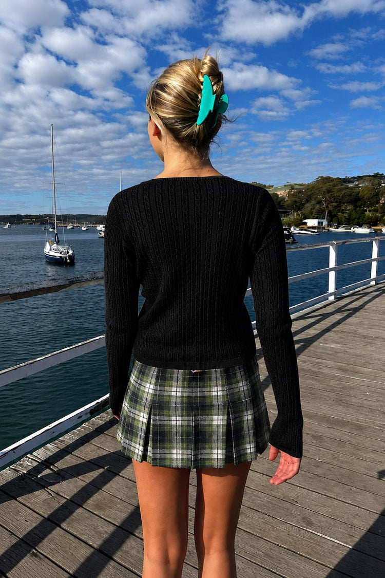 Brandy Melville Popular | Riley Plaid Skirt