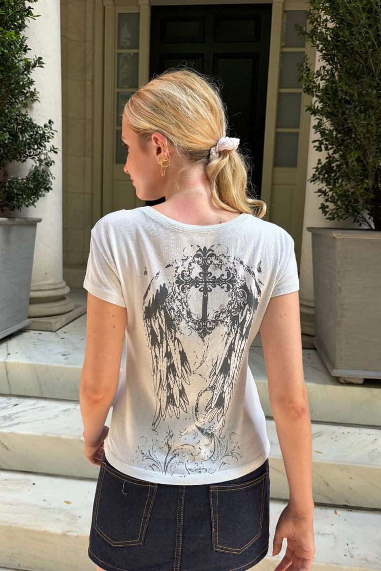 Brandy Melville Quality | Jamie Cross Wings Top