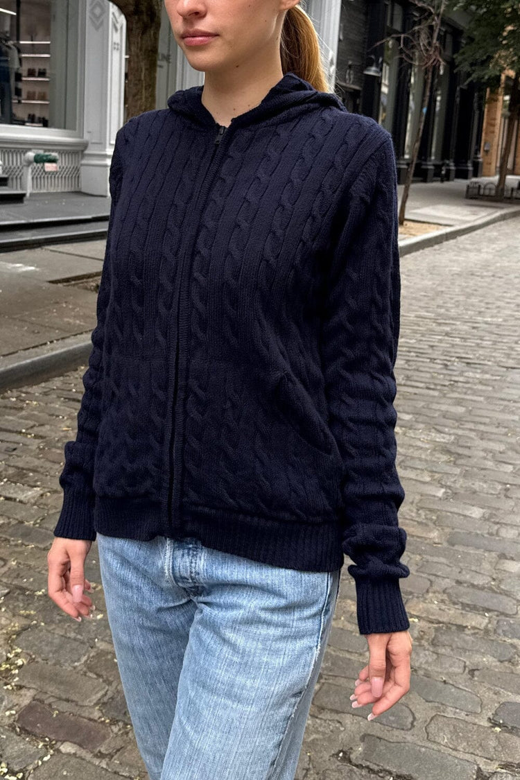 Brandy Melville Classic | Ayla Cable Knit Sweater
