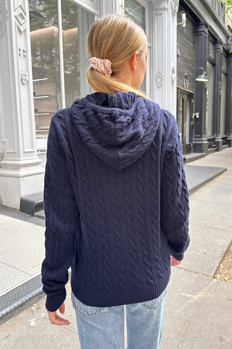 Brandy Melville Classic | Ayla Cable Knit Sweater