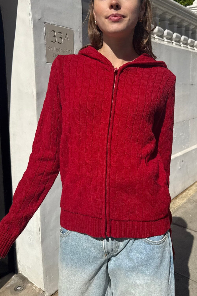 Brandy Melville Classic | Ayla Cable Knit Sweater