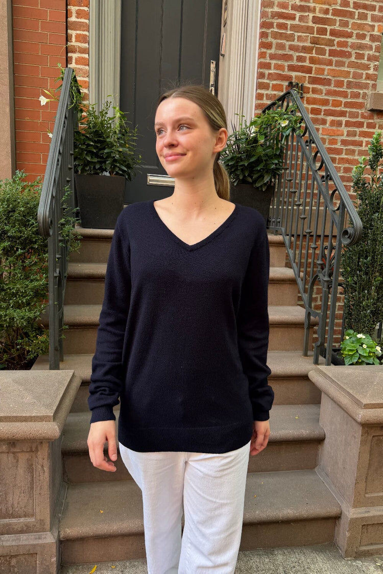 Brandy Melville New | Martha V-Neck Sweater