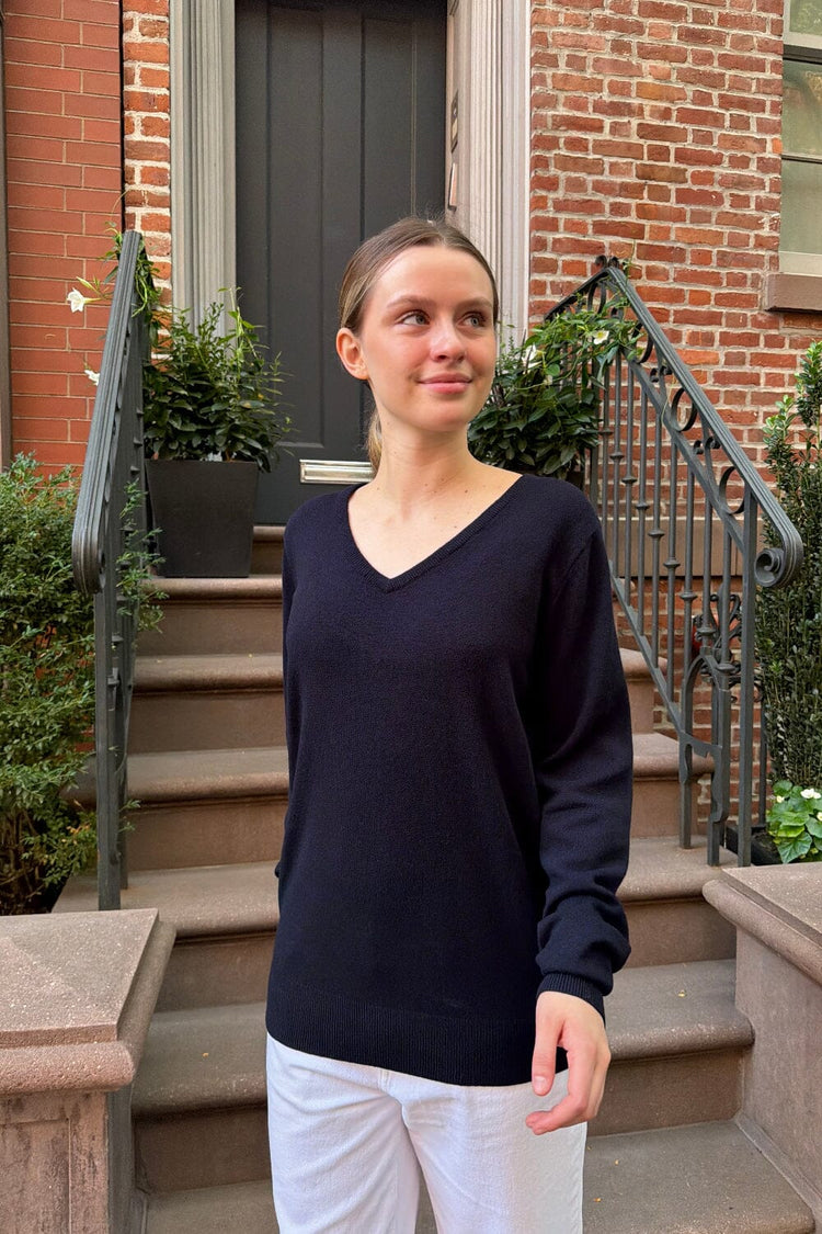 Brandy Melville New | Martha V-Neck Sweater