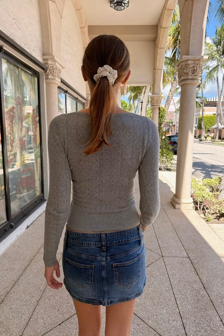 Brandy Melville Exclusive | Bri Eyelet Sweater
