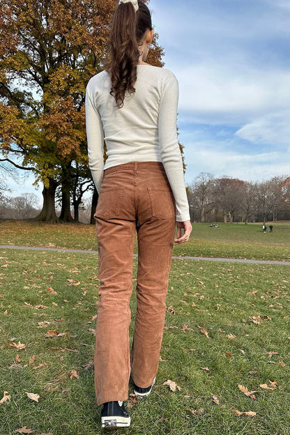 Brandy Melville Everyday | Addison Corduroy Pants