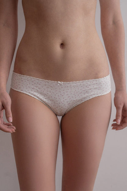 Brandy Melville Premium | Floral Bow Underwear