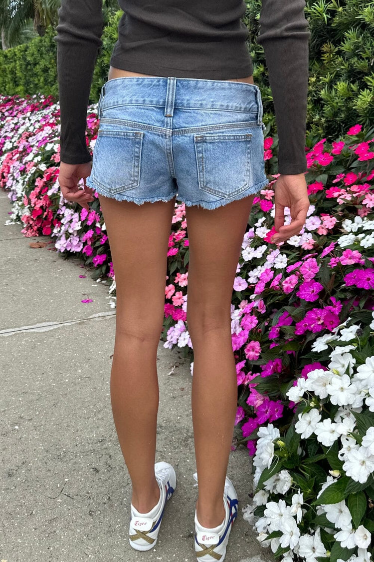 Brandy Melville Popular | Elsie Denim Shorts