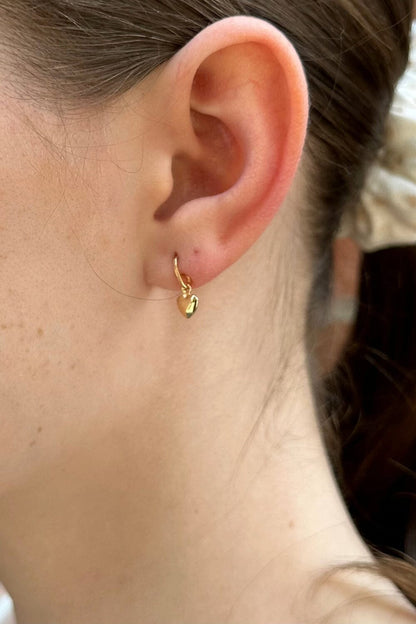 Brandy Melville Essential | Heart Charm Earrings