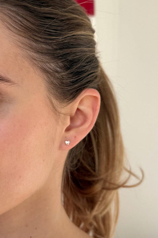 Brandy Melville Best Price | Heart Stud Earrings