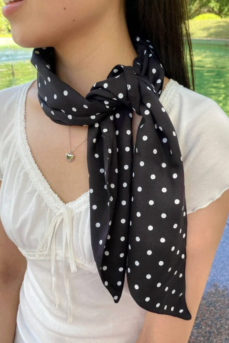 Brandy Melville New | Polka Dot Scarf