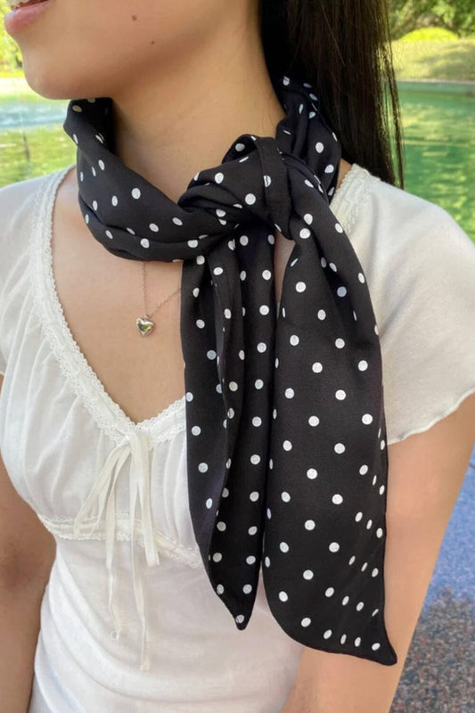 Brandy Melville New | Polka Dot Scarf