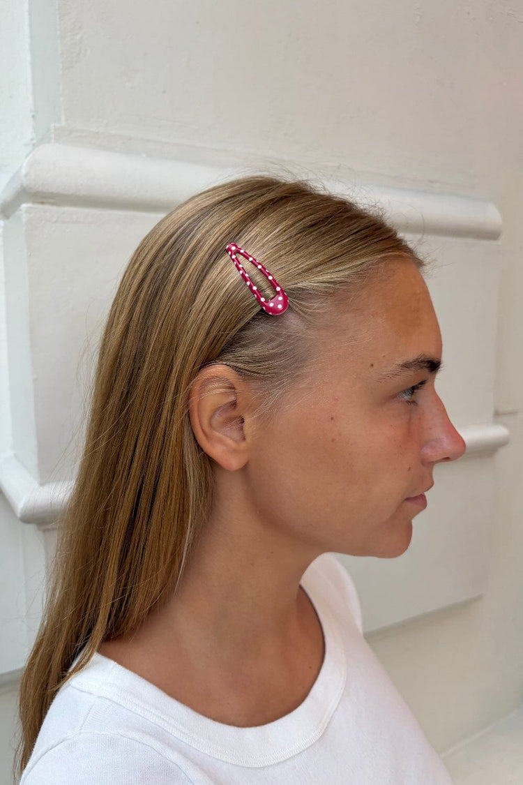 Brandy Melville Essential | Polka Dot Hair Clips