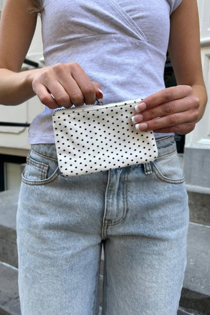 Brandy Melville Hot Sale | Polka Dots Coin Purse