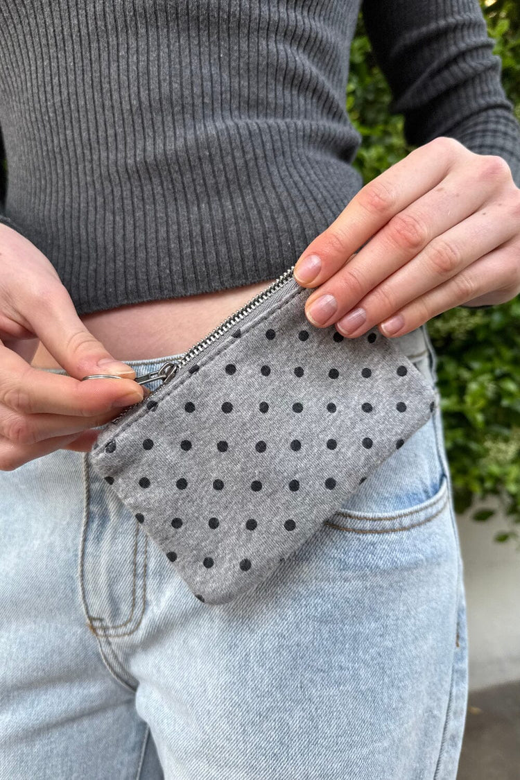 Brandy Melville Hot Sale | Polka Dots Coin Purse